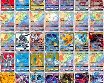 Lot de 50 cartes Pokemon VMAX - Version française - Illustrations