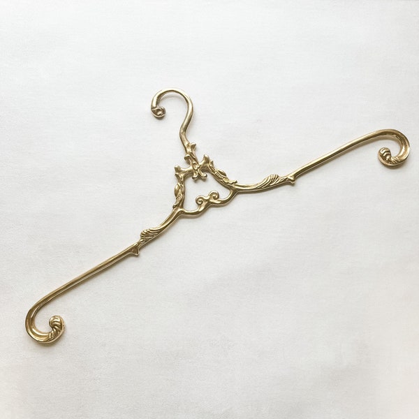 Vintage Gold Wedding Dress Hanger