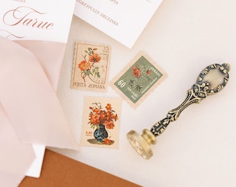 Vintage Style Bronze Wax Seal Stamp