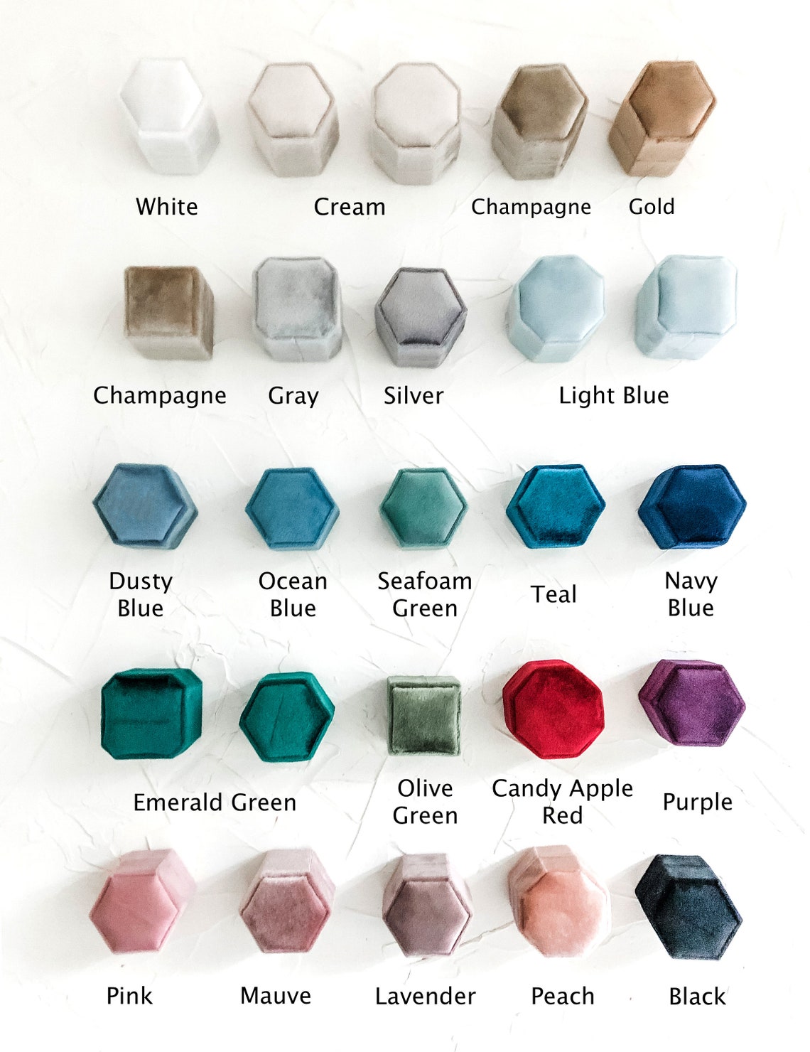 Geometric Glass Jewelry Box With Velvet Ring Box Option Etsy Canada