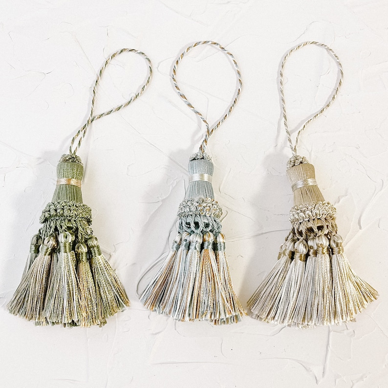 Large Vintage Tassel for Keys Clocks Curtains and Home Decor Etsy