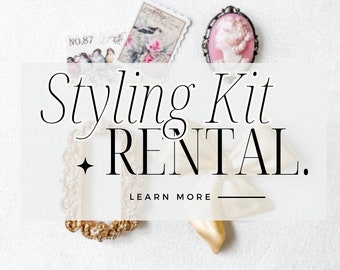 Custom Styling Kit Rental for Styled Shoots and Workshops
