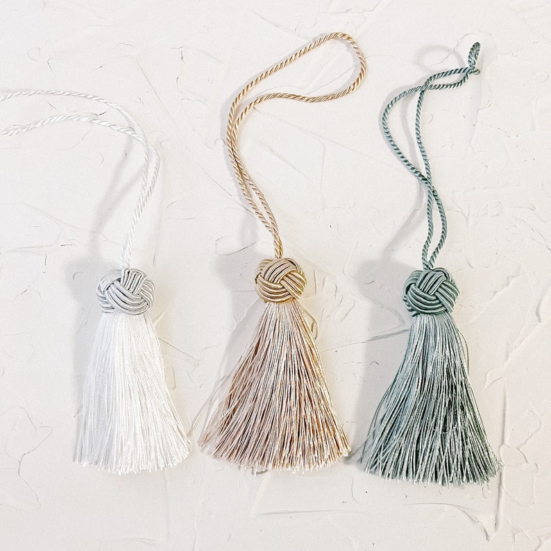 Large Vintage Tassel for Keys Clocks Curtains and Home Decor Etsy