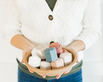 SINGLE Samt Ring Box für Hochzeiten Fotografie Requisiten oder Flat Lay Styling