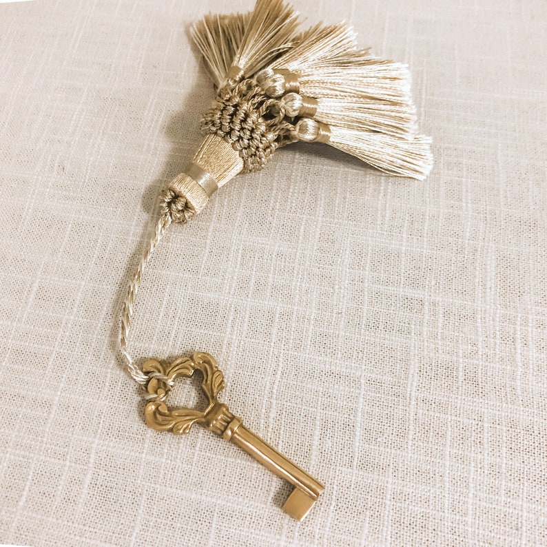 Large Vintage Tassel for Keys Clocks Curtains and Home Decor Etsy