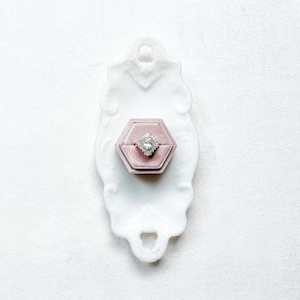 Ornate Milk Glass Tray