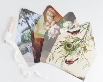 Set of 8 Custom Vintage Envelope Liners