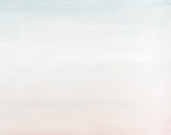 Ombre Sunset | 1/1 Hand Painted Styling Mat for Photographers 24x36
