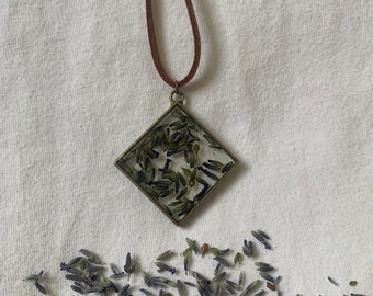 Diamant lavendel hanger