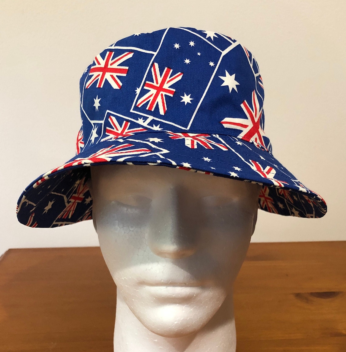 58cm Flag Bucket Hat Australian Handmade Etsy UK