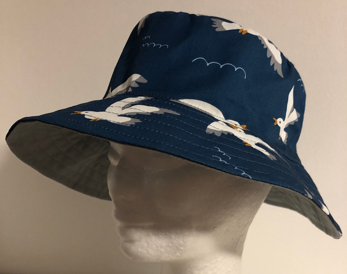 58cm Seagull Bucket Hat Australian handmade Etsy