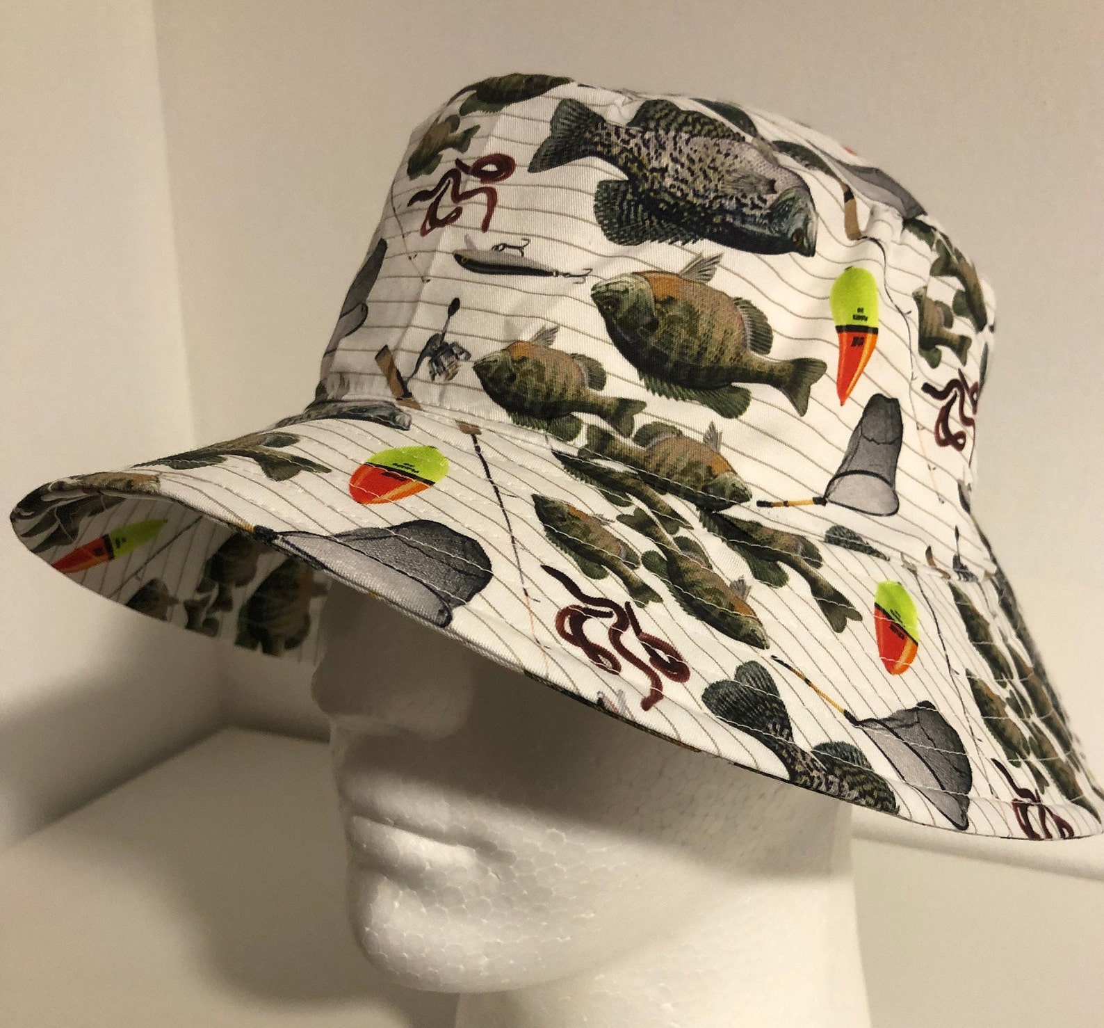 58cm 23 Inches Fish Bucket Hat Australian Handmade Etsy UK