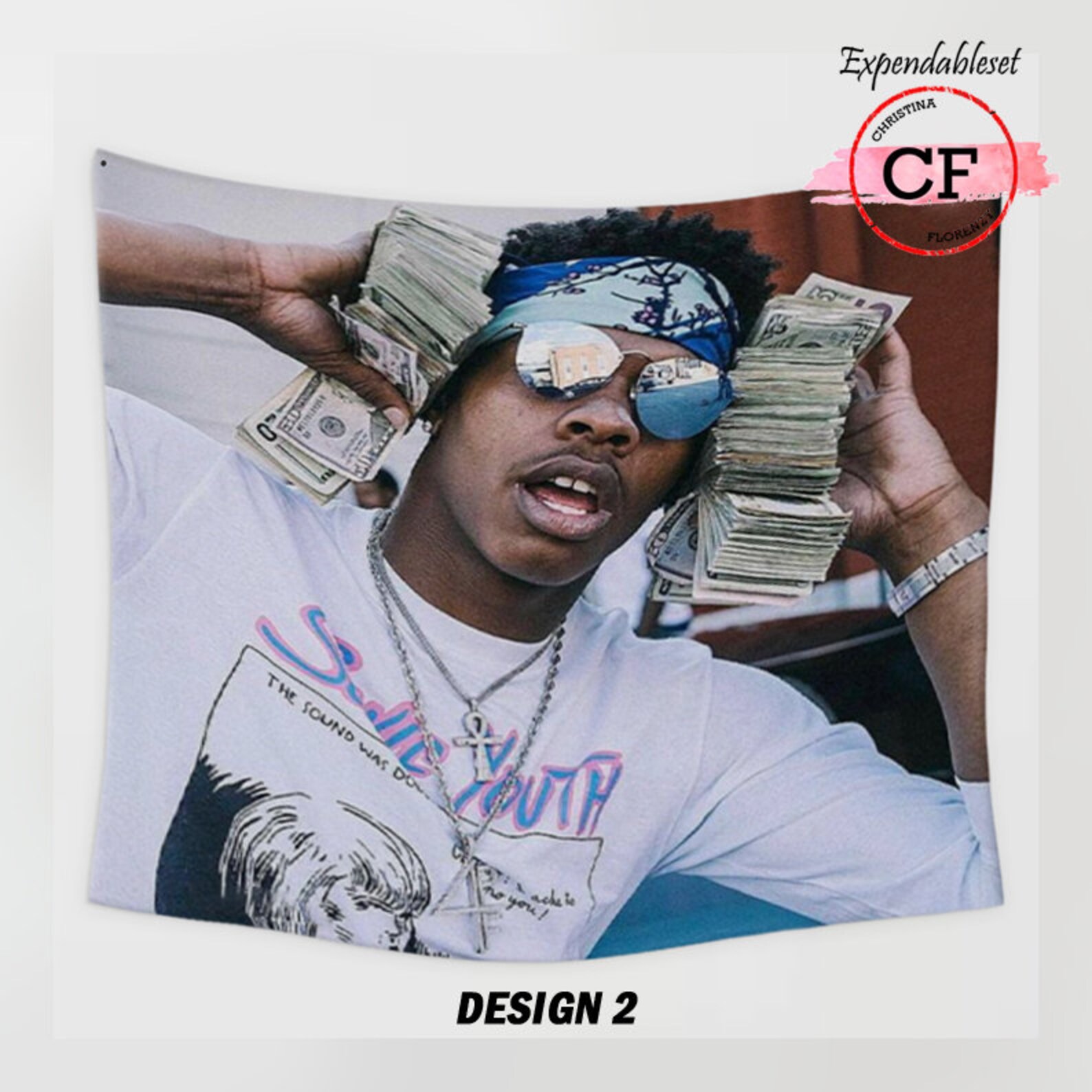 Lil Baby Tapestry Lil Baby Wall Tapestry Lil Baby Drip Too Etsy