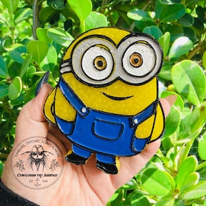 Yellow cartoon character Car freshies, car charms cute car decor