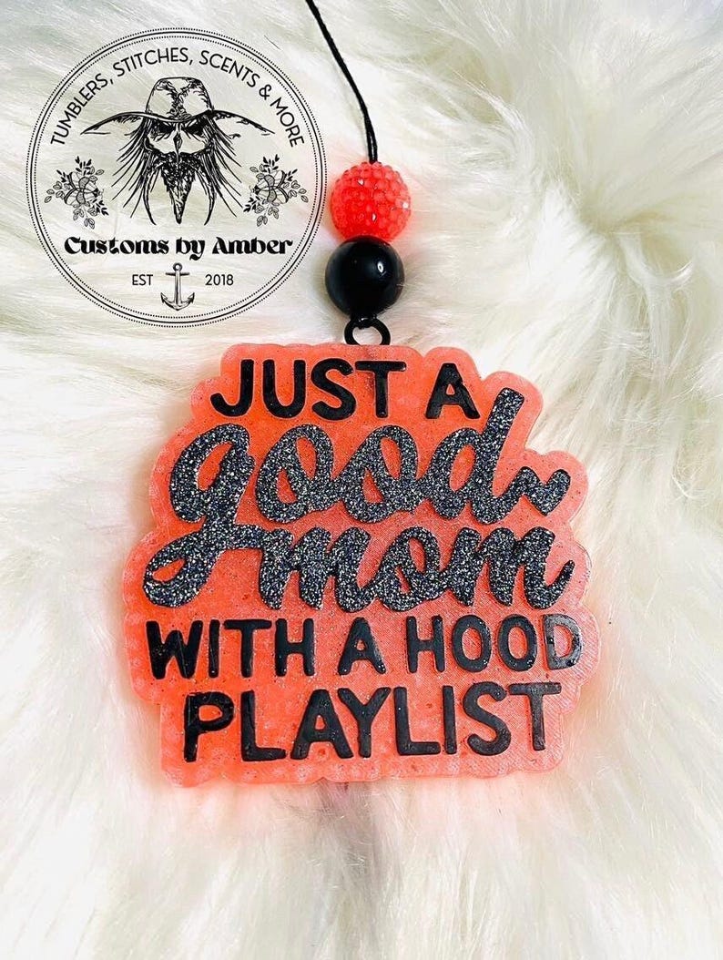 Good Mom Playlist Car Freshie image 1