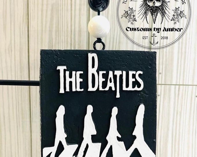 The  Abbey Road Car Freshie, 60s Music Band Aromas Air Freshener Accessory
