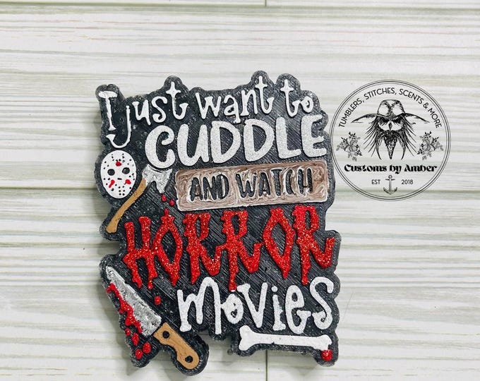 Slasher Car Freshie, Michael Myers Hanging Decor | Aroma Beads | Halloween Auto Accessory