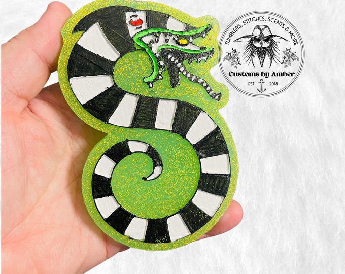 Beetlejuice Sandworm Car Freshie, Decor, Accessories