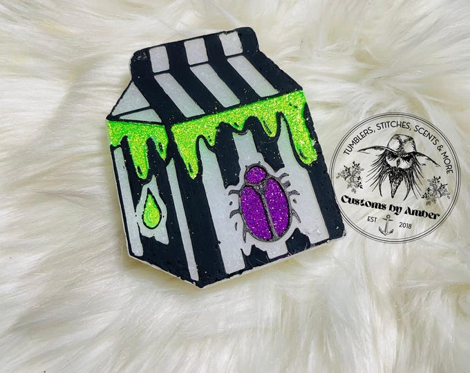 Beetle juice car freshie spooky, Scented Aroma Beads, Full Size Lydia (Vent Clips)