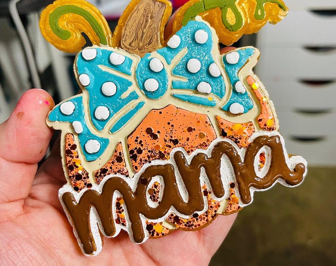 Hand-Painted Howdy Pumpkin Car Freshie: Fall Western Aroma Beads Ornament
