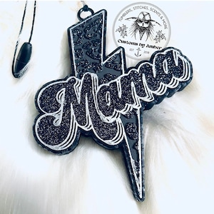 Mama freshie Leopard Lightning Bolt Car Freshie cute car decor