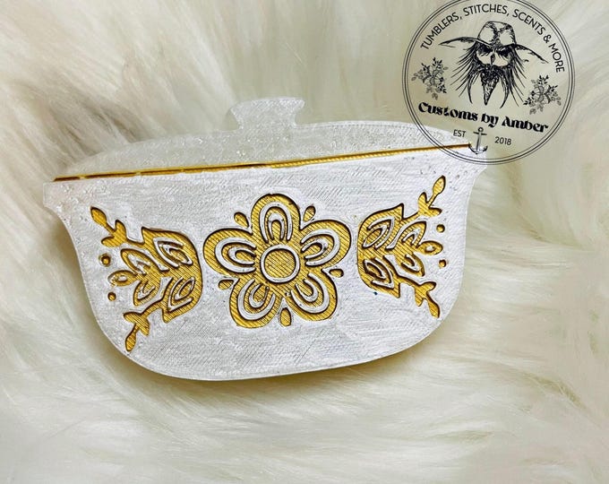 Retro Car Freshie: Golden Butterfly Design, Cottagecore Aroma Beads, Vintage Kitchen Air Freshener