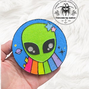 Alien car Freshie, air freshener cute car decor