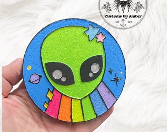 Alien car Freshie, air freshener cute car decor