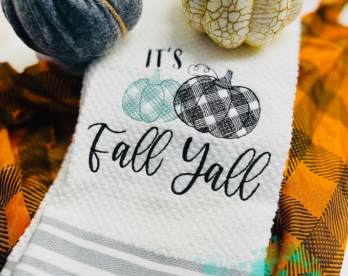 It’s Fall y'all  decorative Towel gifts or home decor.