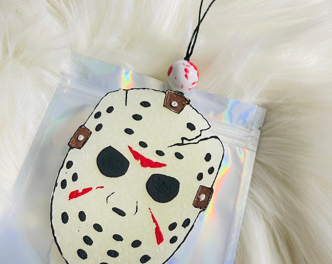 Horror Jason car freshie Halloween Slayer Accessory