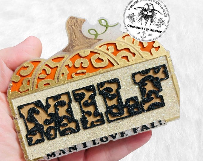 Fall Pumpkin Freshie: Aroma Beads Decor - Autumn Vehicle Scent | Seasonal Fragrance Hanger, Auto Accessories