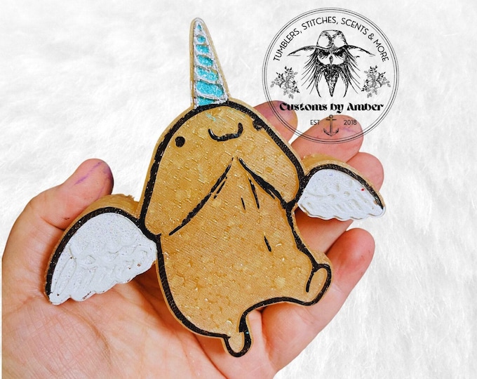 Handmade Unicorn Freshie, Adult Humor Aroma Beads Car Air Freshener Accessory
