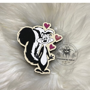 Skunk Car Freshie Retro cartoon Pepé Le Pew cute car decor