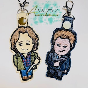 Supernatural Sam & Dean Keychains