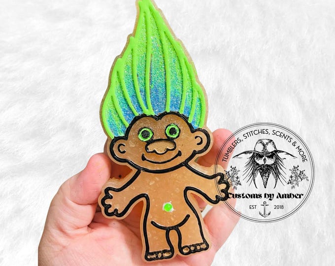 90s Troll Car Freshie: Retro Car Decor