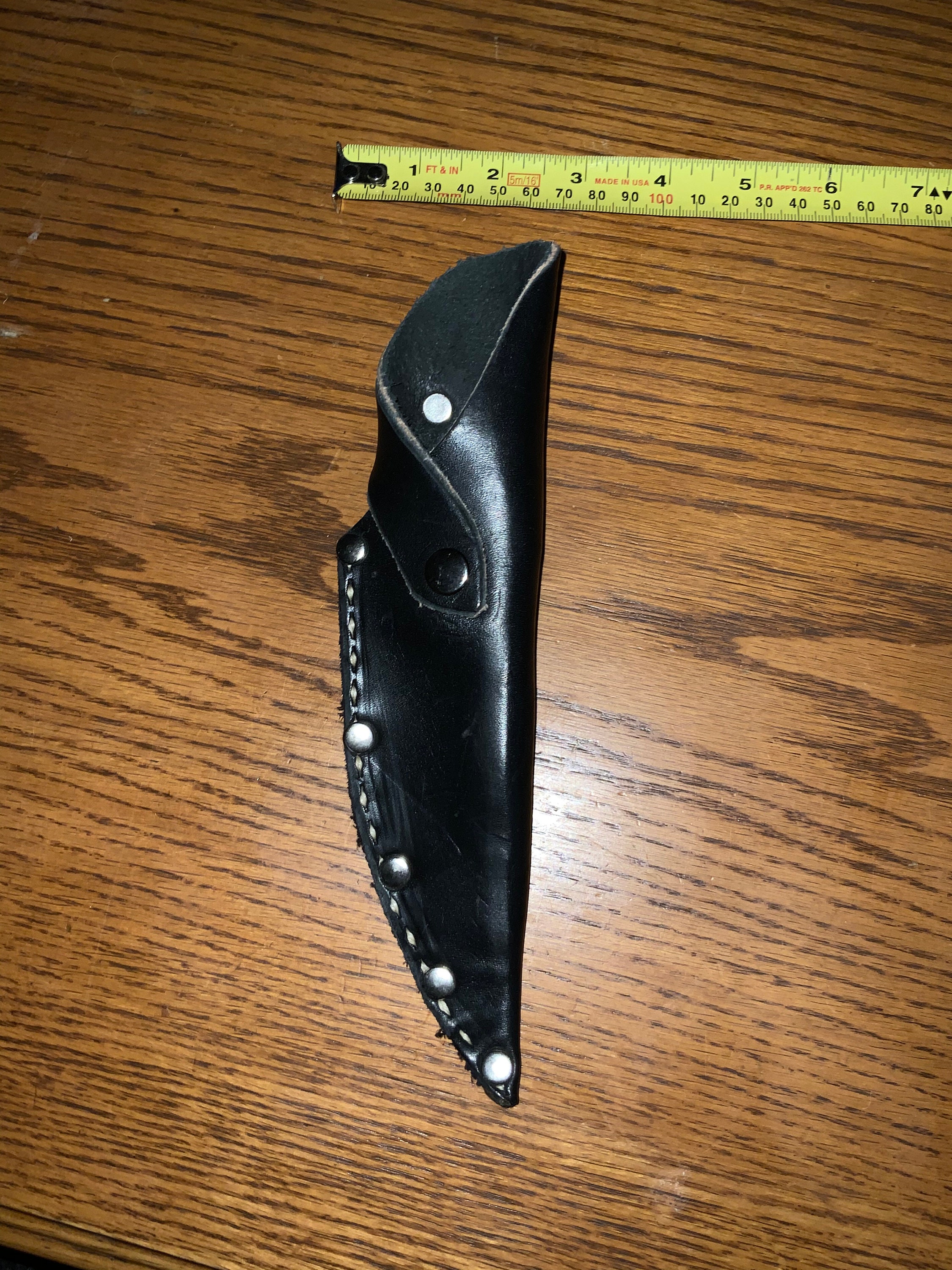 Genuine Leather Knife Case Handmade Etsy