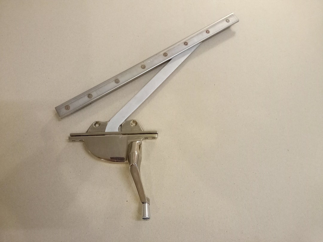 Casement Window Rotooperator White Bronze. Etsy