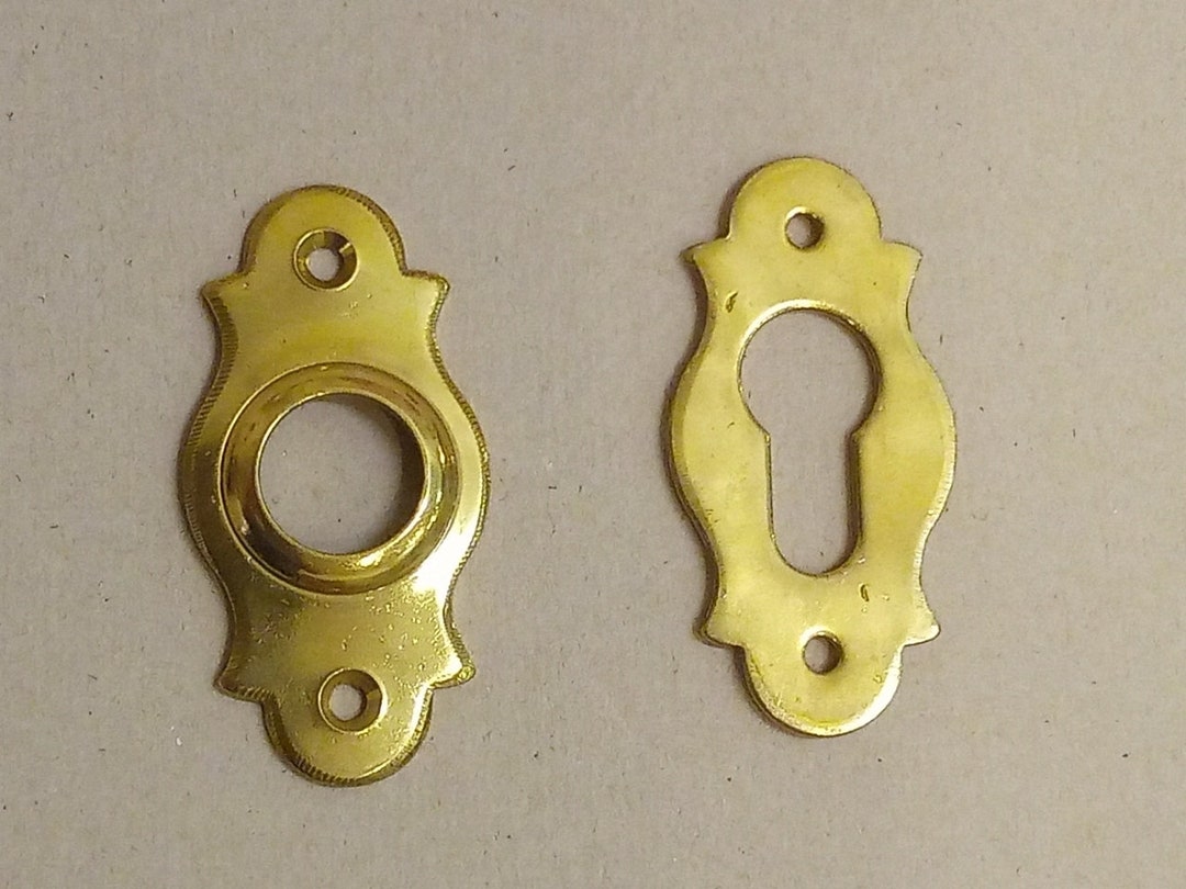 Brass Escutcheon Plates Etsy