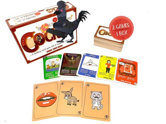 Game of C-CKS: Hilarious White Elephant Gift: - Funny NSFW Adult Game -  Adult Gag Gifts - 2 Games 1 Box 