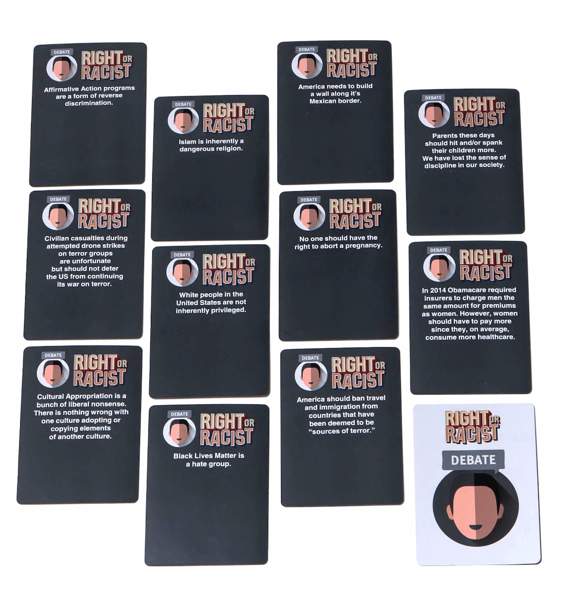 Right or Racist Adult Party Game Gag Gift for Adults - Etsy
