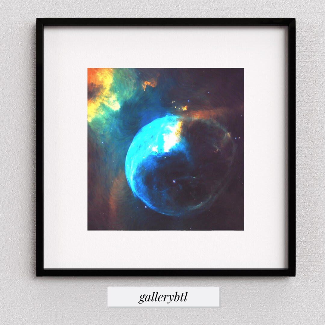 Druckbare Wandkunst Galaxie Kunst Galaxie Dekor Galaxie Malerei Galaxy