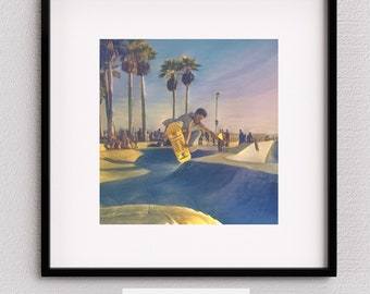 Printable Wall Art | Skateboard Art | Skateboard Wall Art | Skateboard Poster | Skateboard Gifts | Printable Art | Home Decor