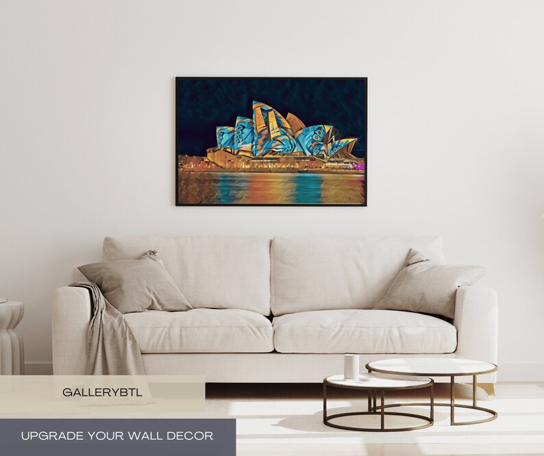 Printable Wall Art Australian Art Sydney Australia Opera House Etsy