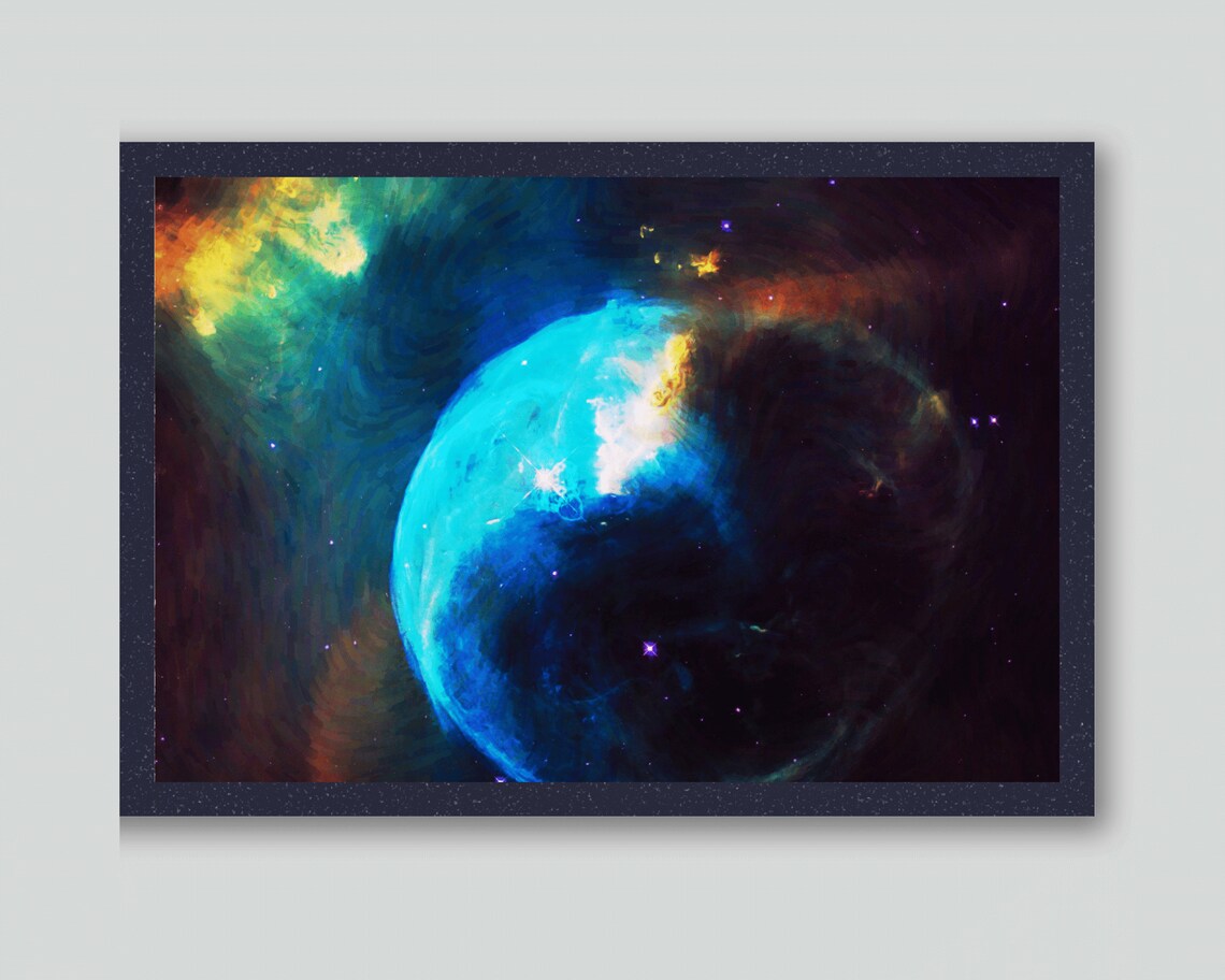 Druckbare Wandkunst Galaxie Kunst Galaxie Dekor Galaxie Malerei Galaxy