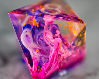 Colour of Magic: Handmade Dice Set, TTRPG, DND5E, Pathfinder