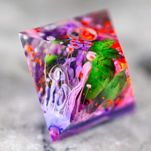 Calamity: Handgefertigtes Würfelset mit scharfen Regenbogenkanten, TTRPG, DND5E, Pathfinder, W6