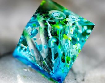 The Sea : Handmade Dice Set, TTRPG, DND5E, Pathfinder