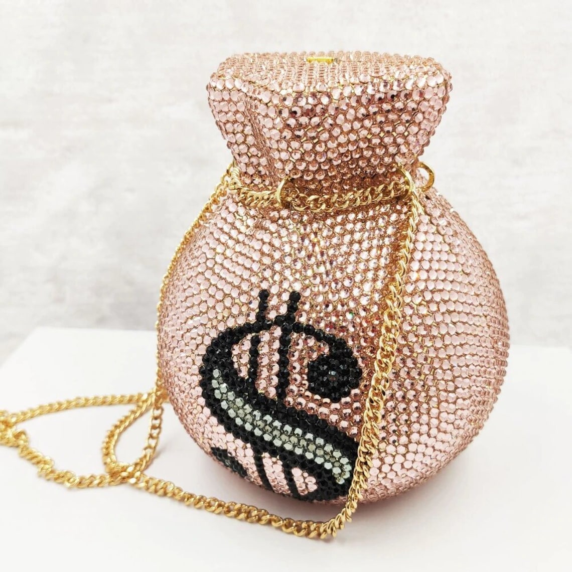 Luxury Handmade Crystal Purse Crystal Purse Money Bags Etsy