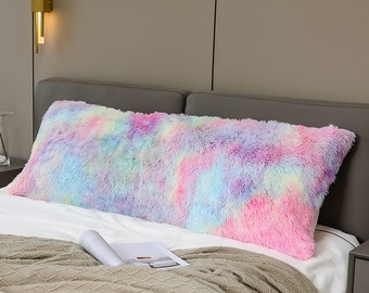 large fuzzy pillows
