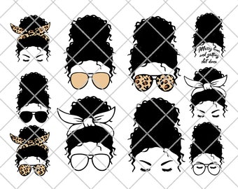 Download Curly Hair Svg Etsy